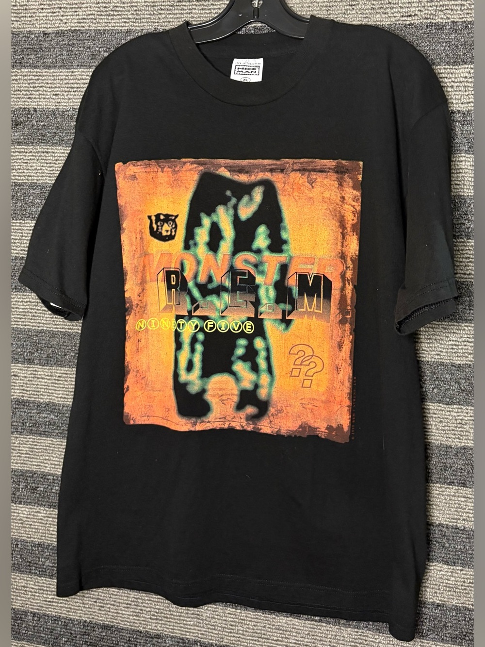 Vintage 1995 R.E.M. Monster Tour band T-Shirt Black Men’s XL EUC